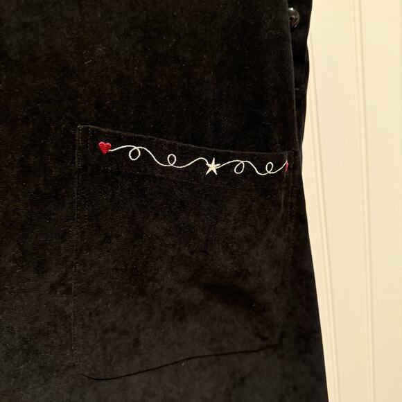 Christopher Banks Jumper Dress Winter Mitten Embroidery Plus Size 16W - Picture 3 of 7